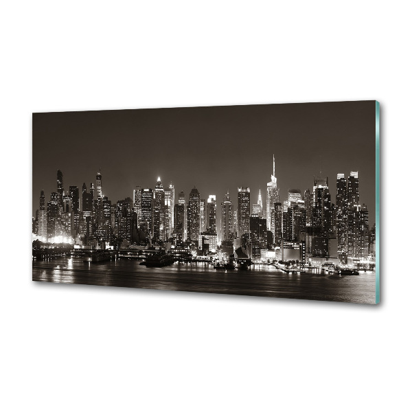 Kitchen splashback panel Manhattan New York