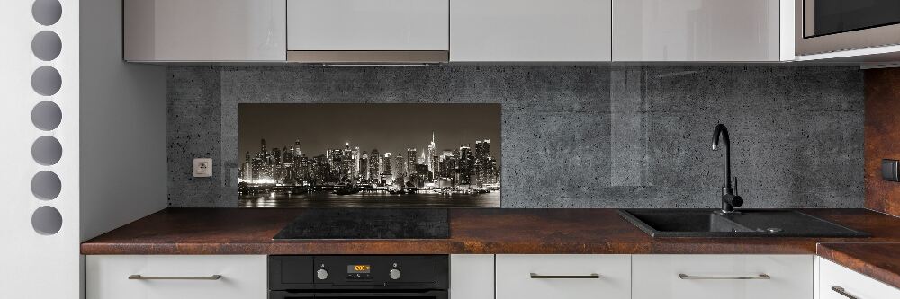 Kitchen splashback panel Manhattan New York