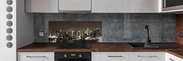 Kitchen splashback panel Manhattan New York