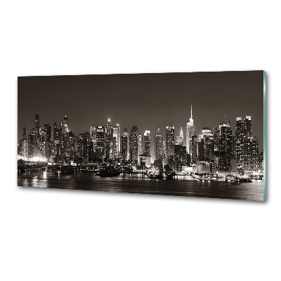 Kitchen splashback panel Manhattan New York