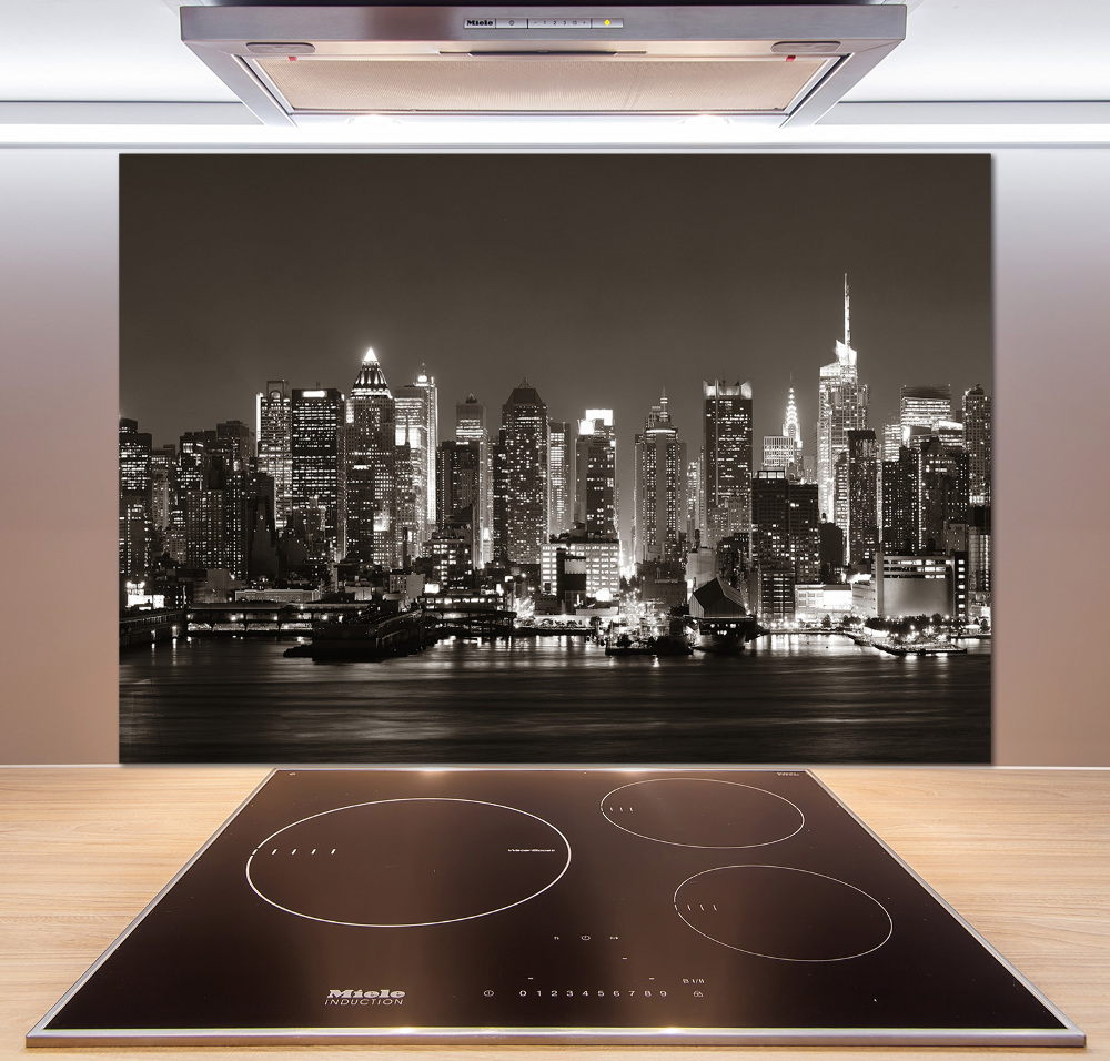 Kitchen splashback panel Manhattan New York