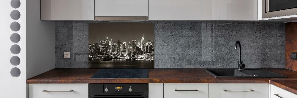 Kitchen splashback panel Manhattan New York