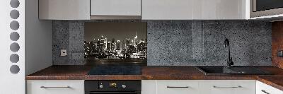 Kitchen splashback panel Manhattan New York