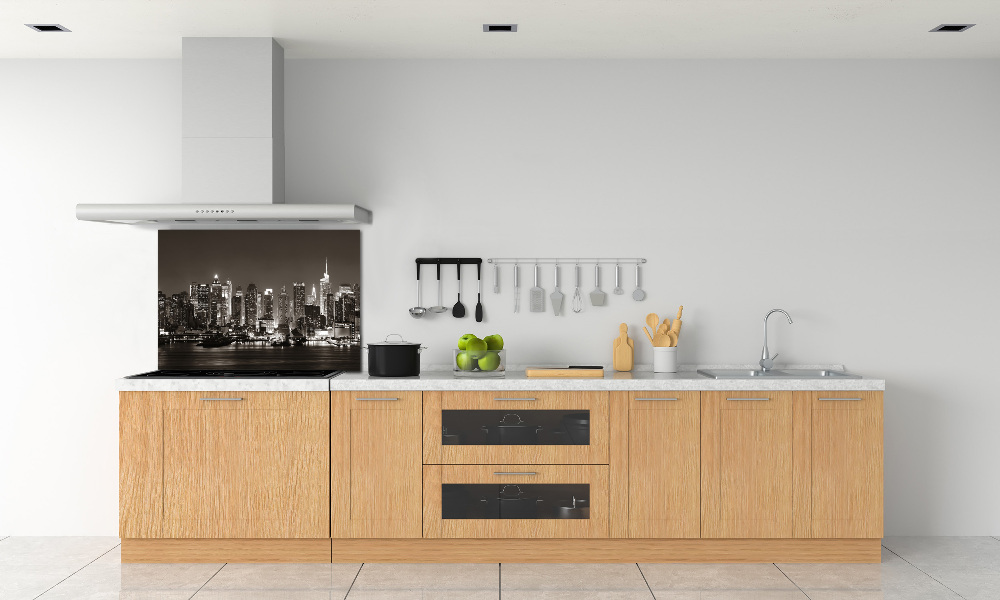 Kitchen splashback panel Manhattan New York