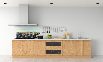 Hob splashback Skyscrapers