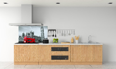 Kitchen splashback London bus