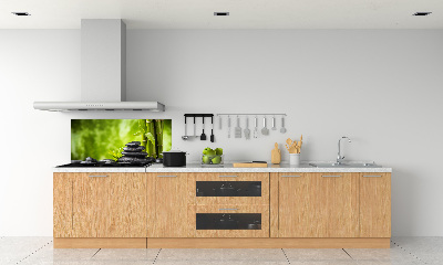 Cooker splashback Zen stones