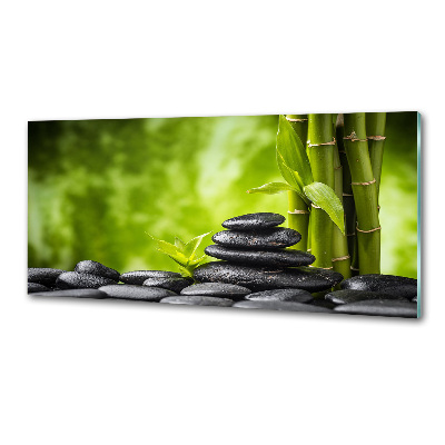 Cooker splashback Zen stones