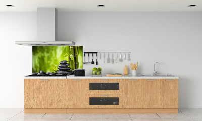 Cooker splashback Zen stones