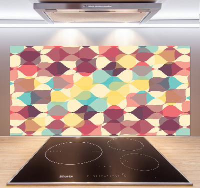 Cooker splashback Geometric background