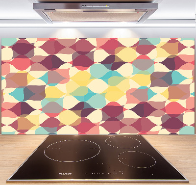 Cooker splashback Geometric background