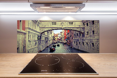 Glass splashback Venice Italy