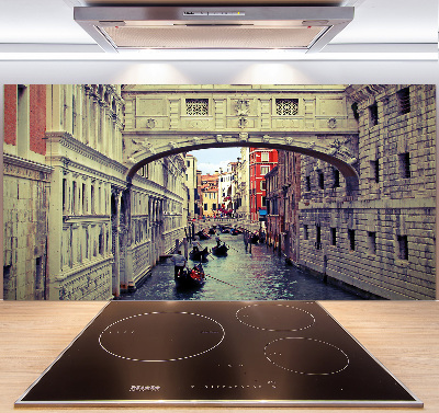 Glass splashback Venice Italy