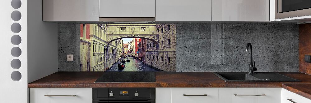 Glass splashback Venice Italy