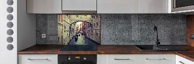 Glass splashback Venice Italy