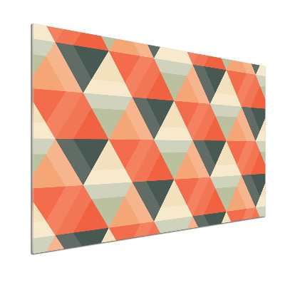 Cooker splashback Geometric background