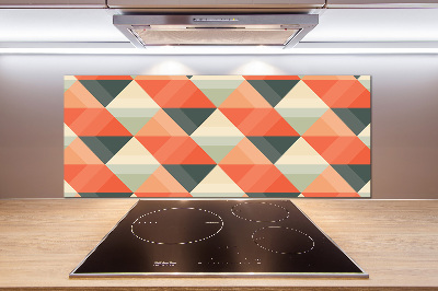 Cooker splashback Geometric background