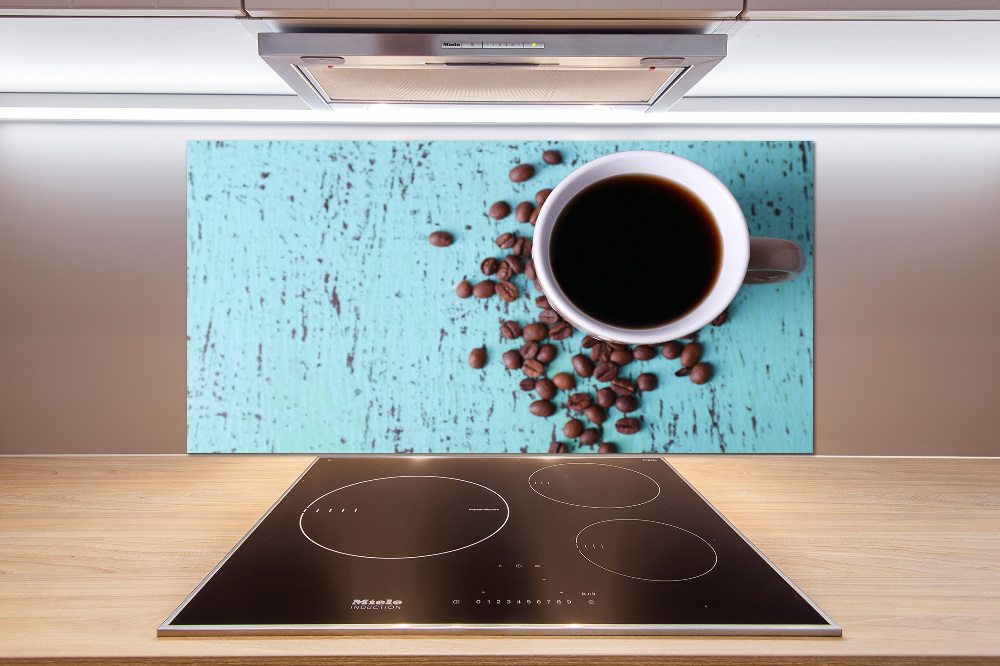 Kitchen splashback Black coffee