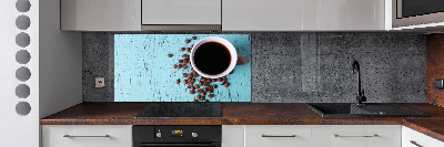 Kitchen splashback Black coffee