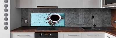 Kitchen splashback Black coffee