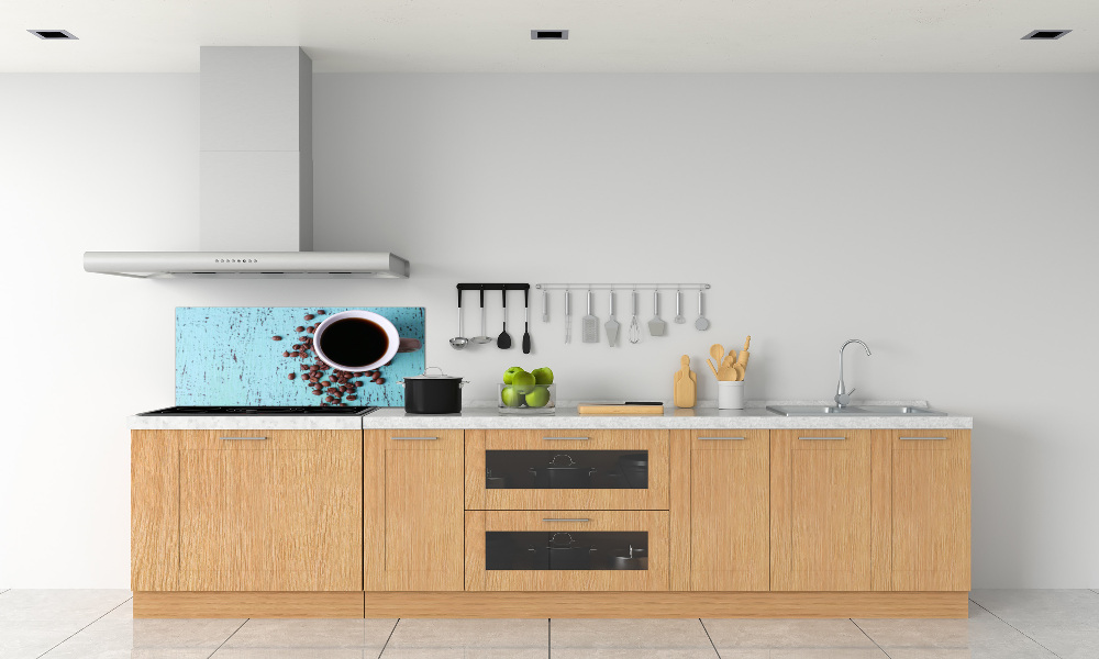 Kitchen splashback Black coffee