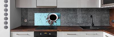 Kitchen splashback Black coffee