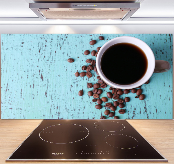 Kitchen splashback Black coffee