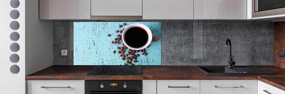 Kitchen splashback Black coffee