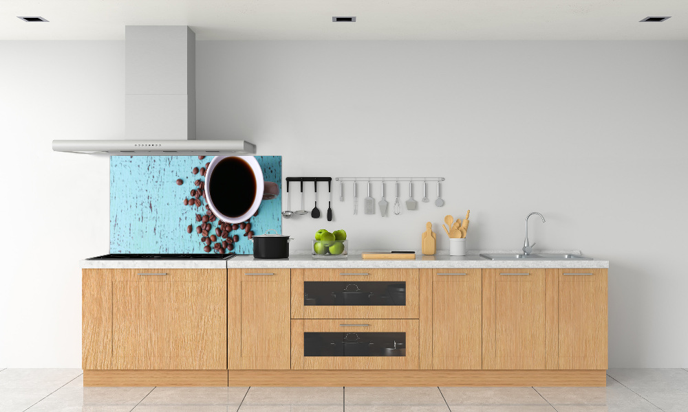 Kitchen splashback Black coffee