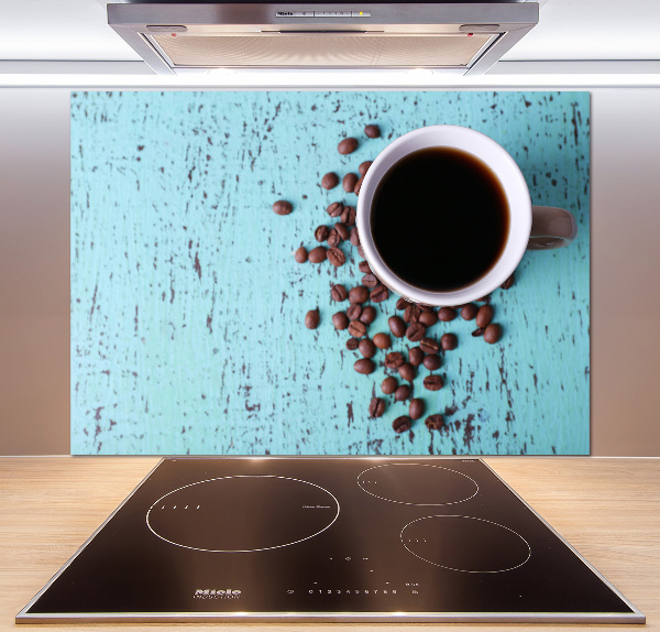 Kitchen splashback Black coffee