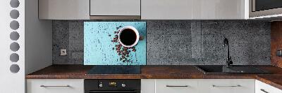 Kitchen splashback Black coffee