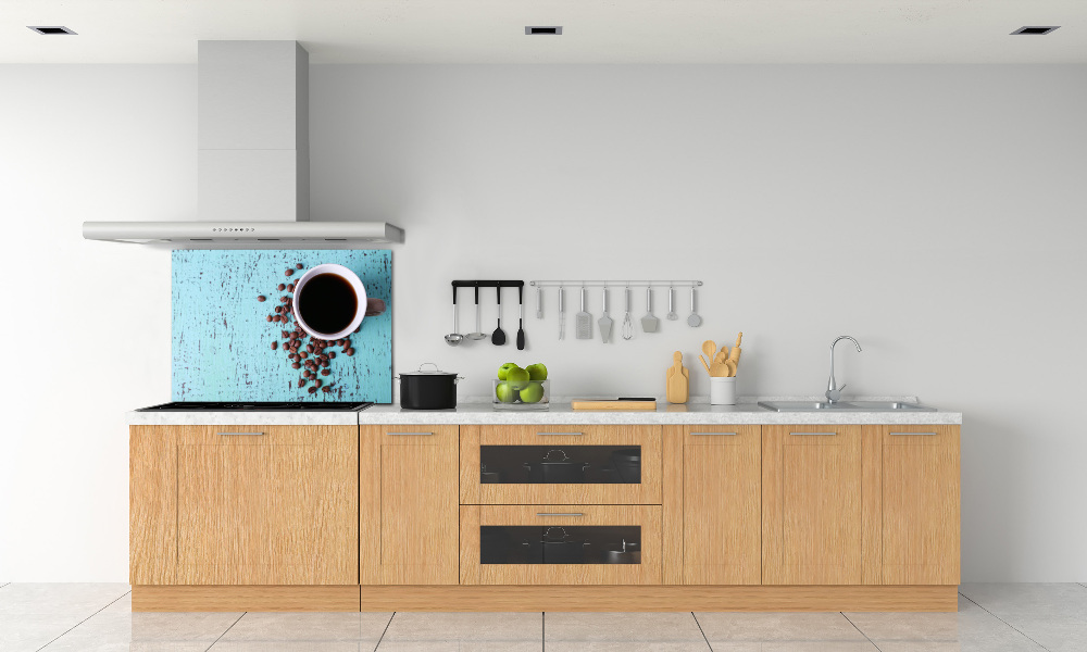 Kitchen splashback Black coffee