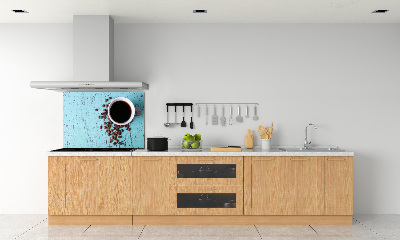 Kitchen splashback Black coffee