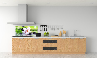 Cooker splashback Orchid