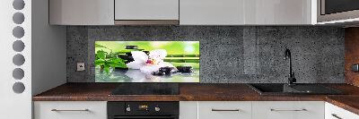 Cooker splashback Orchid