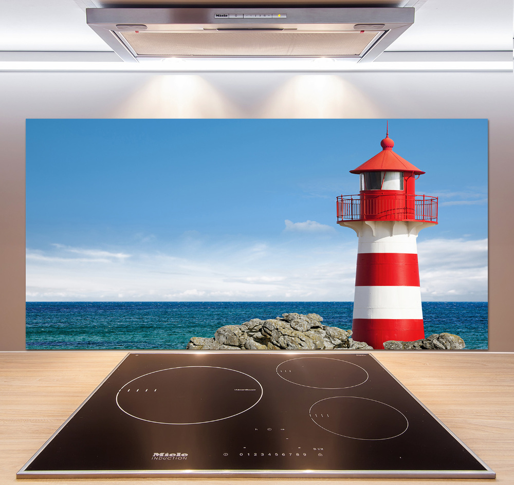 Cooker splashback Lighthouse