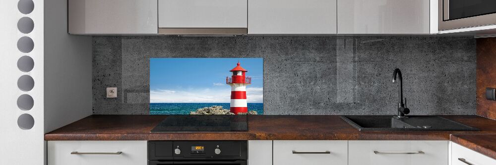 Cooker splashback Lighthouse