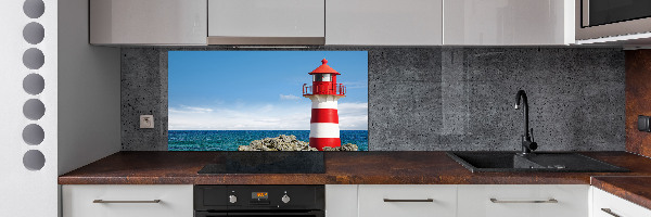 Cooker splashback Lighthouse