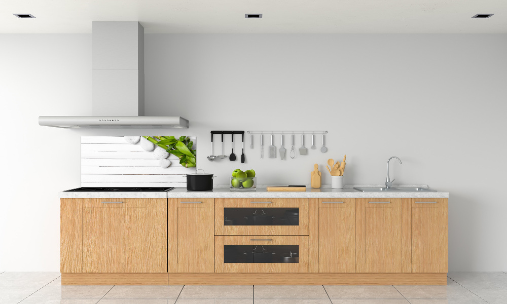 Hob splashback Bamboo