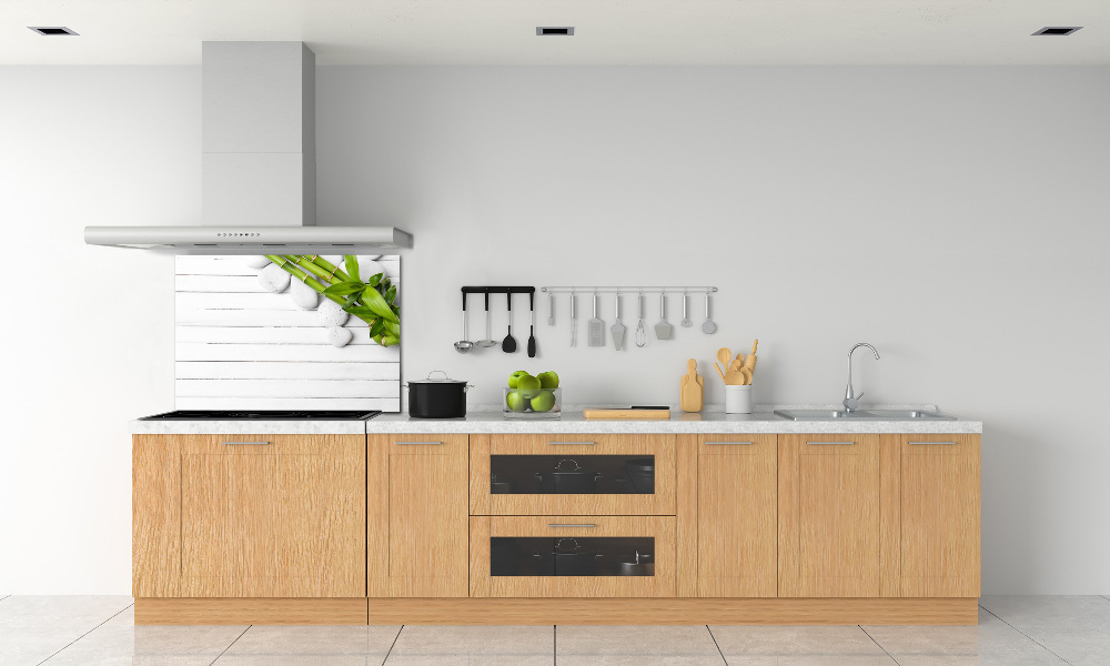 Hob splashback Bamboo