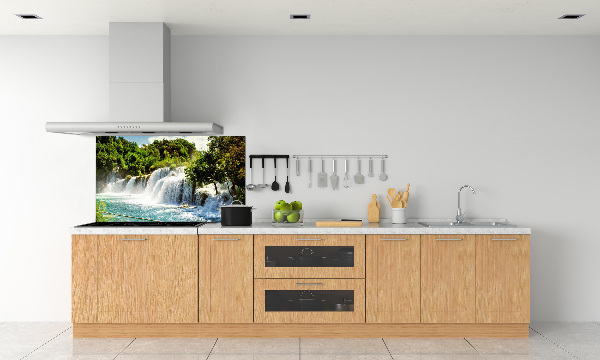 Cooker splashback KRKA waterfall