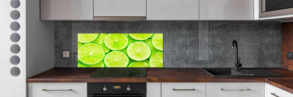 Kitchen wall panels Lime