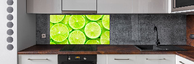 Kitchen wall panels Lime