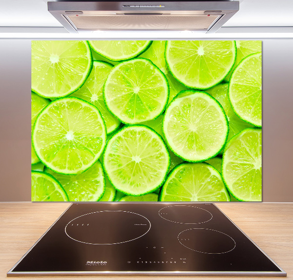 Kitchen wall panels Lime