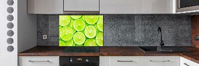 Kitchen wall panels Lime