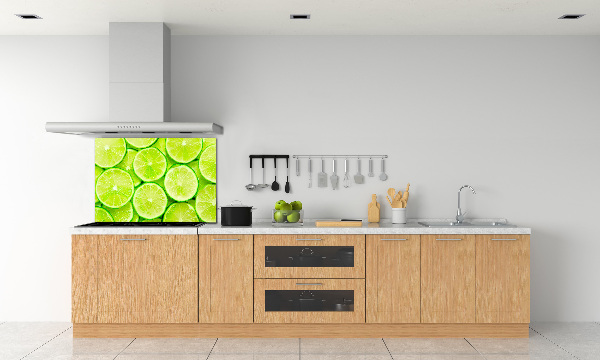 Kitchen wall panels Lime