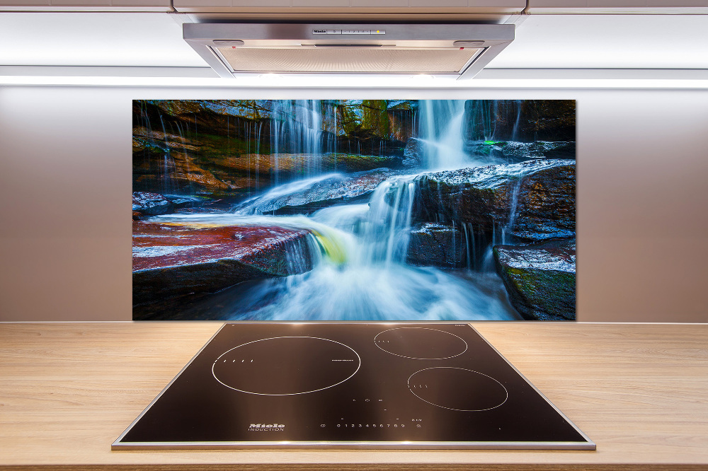 Cooker splashback Tropical waterfall