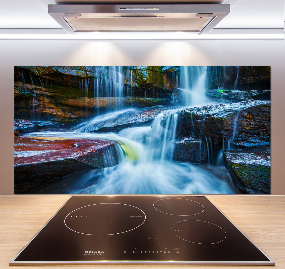 Cooker splashback Tropical waterfall