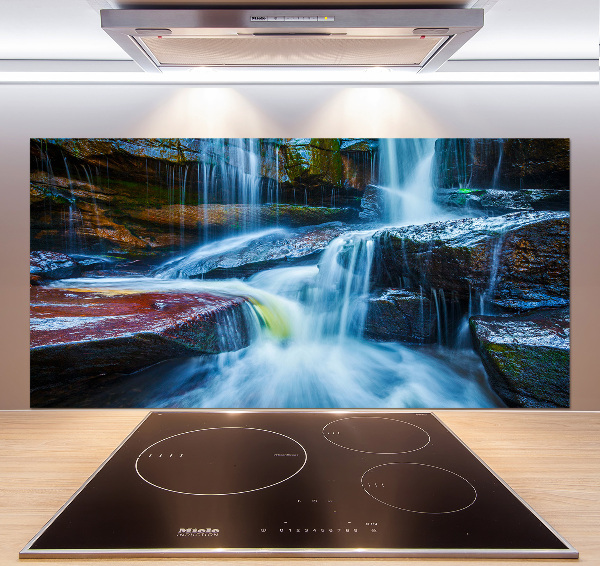 Cooker splashback Tropical waterfall