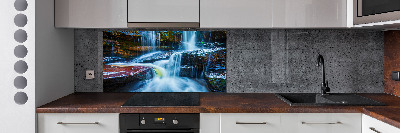 Cooker splashback Tropical waterfall